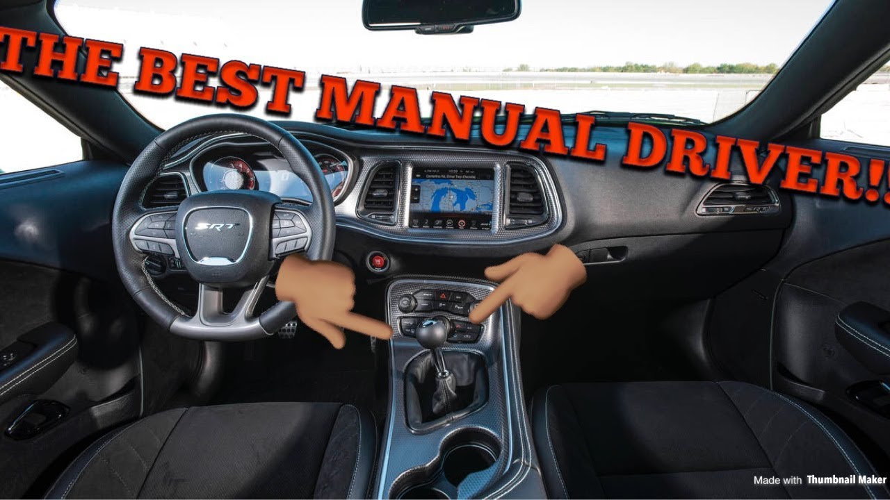 THIS IS HOW YOU DRIVE A MANUAL HELLCAT!