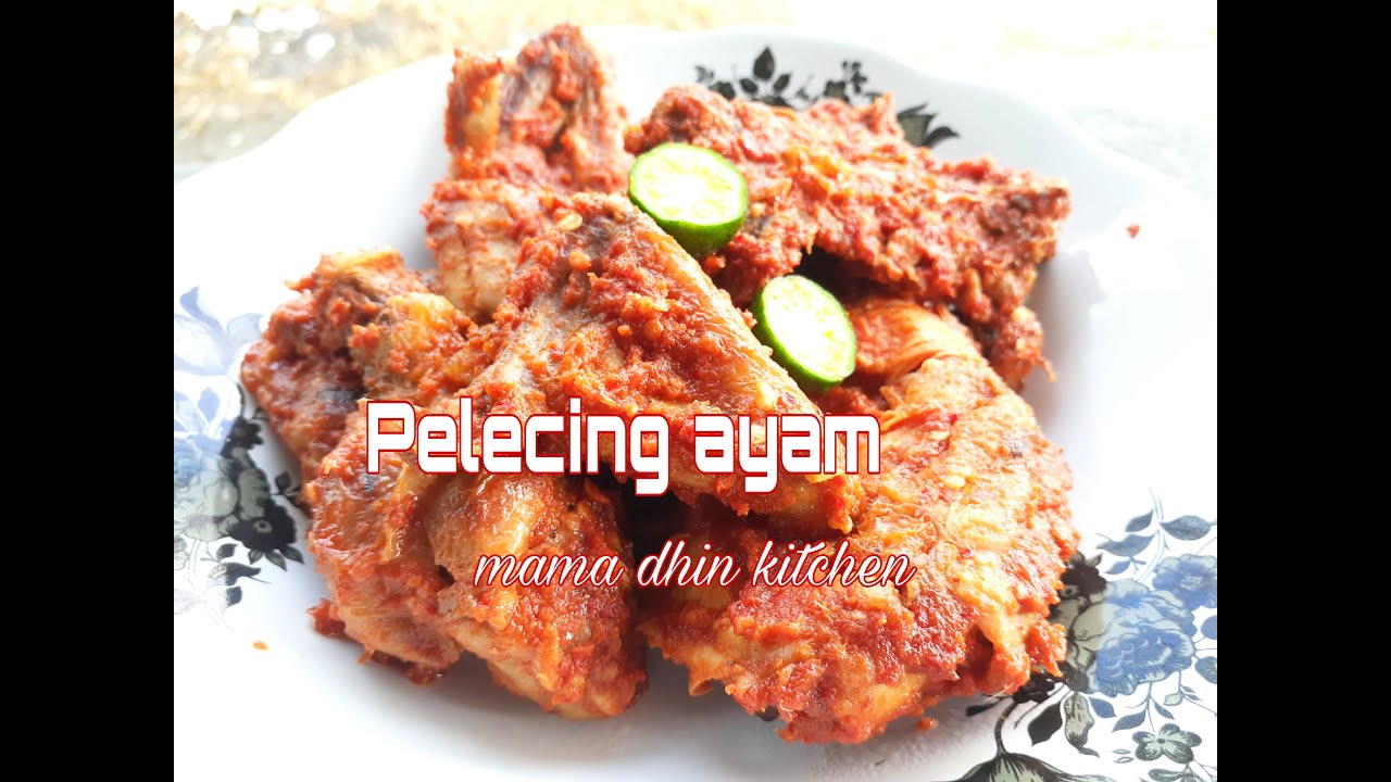 Makanan khas lombok Ayam pelecing