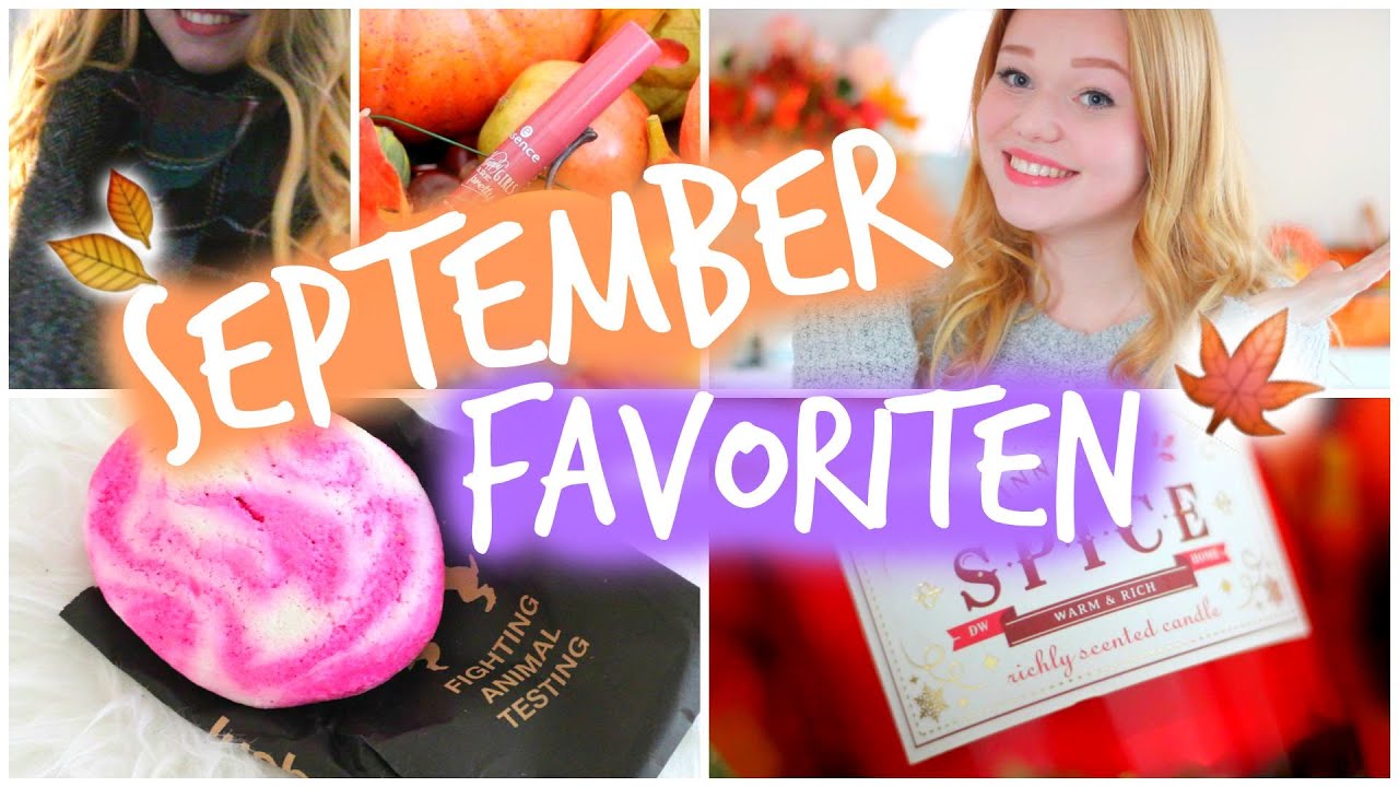 SEPTEMBER und HERBST FAVORITEN | Meggyxoxo