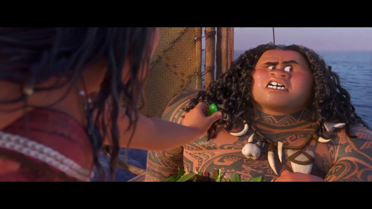 Moana (2016) - The Sea Insists