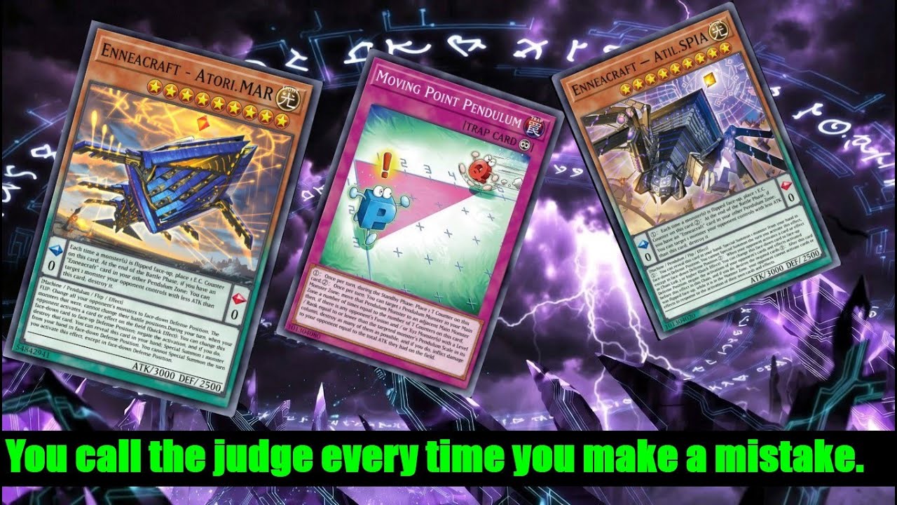 NEW Enneacraft DECK ,Moving Point Pendulum”! [BLZD],Trito Enneacraft – “exapatisIA