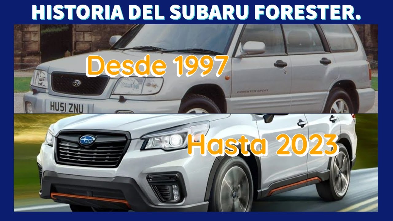 Subaru Forester, su historia y generaciones.#subaru