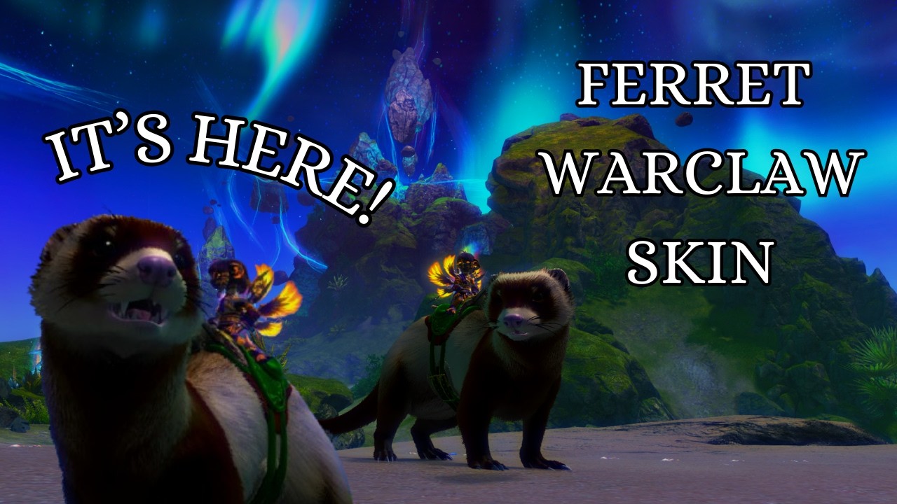 Guild Wars 2 Mischievous Ferret Warclaw preview