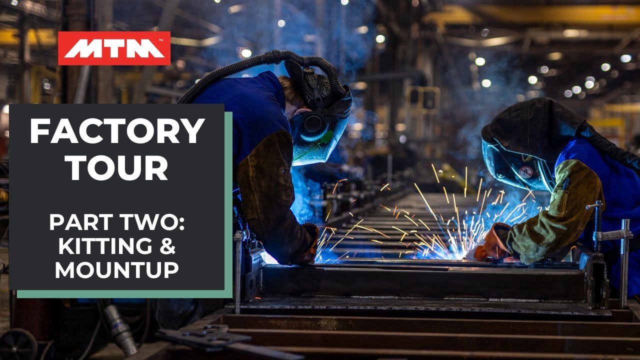 MTM Factory Tour, Part Two: Kitting and Mountup of End-Dump Trailers