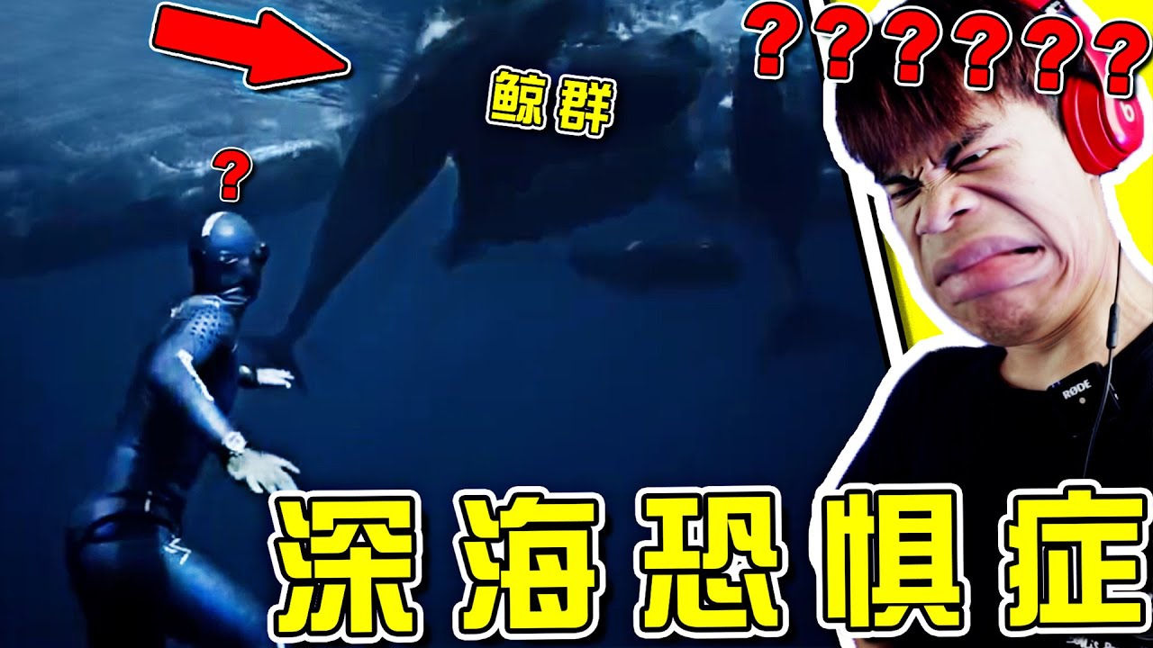 【深海恐懼症】慎入！來自鯨群的壓迫感！我叒裂開了