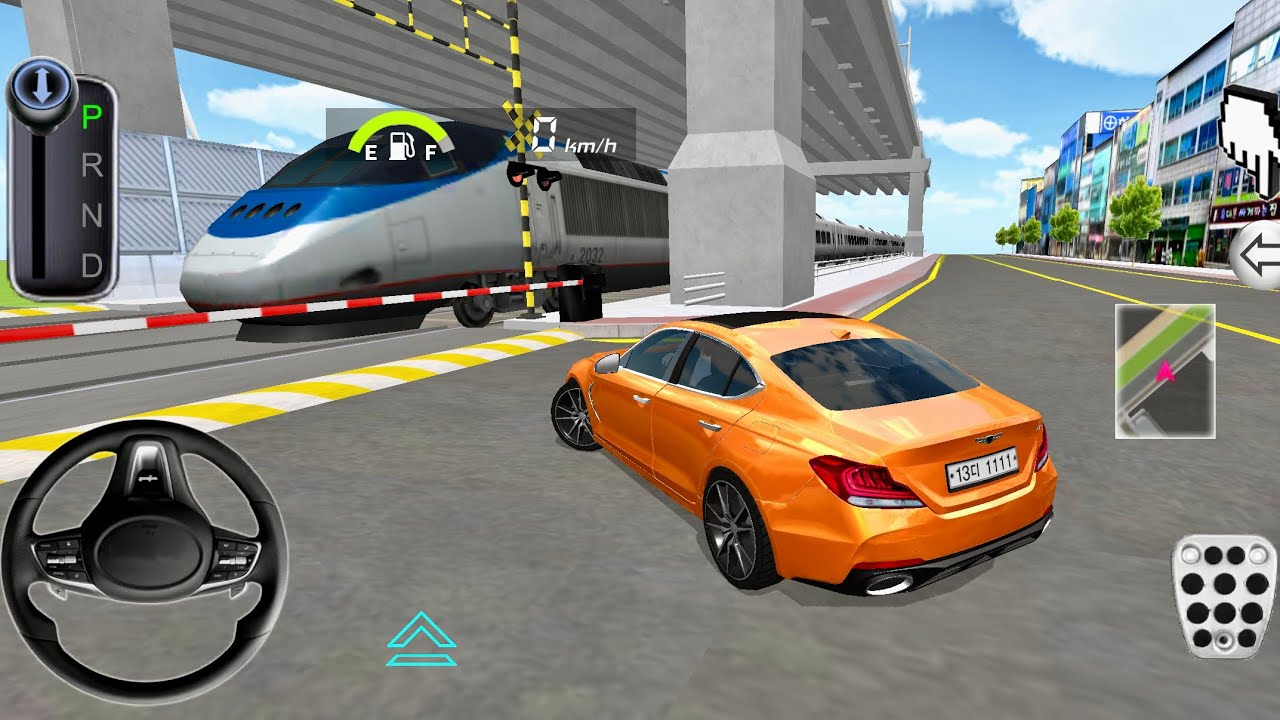 New Orange Mercedes G63 For Parking - 3d Driving Class android game || Car Game #gameplay #cargame