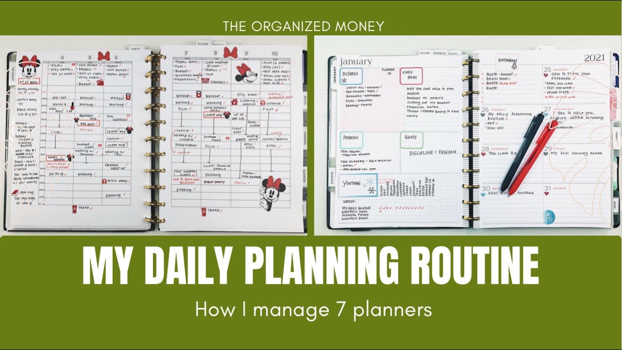 My Daily Planning Routine To Get Things Done