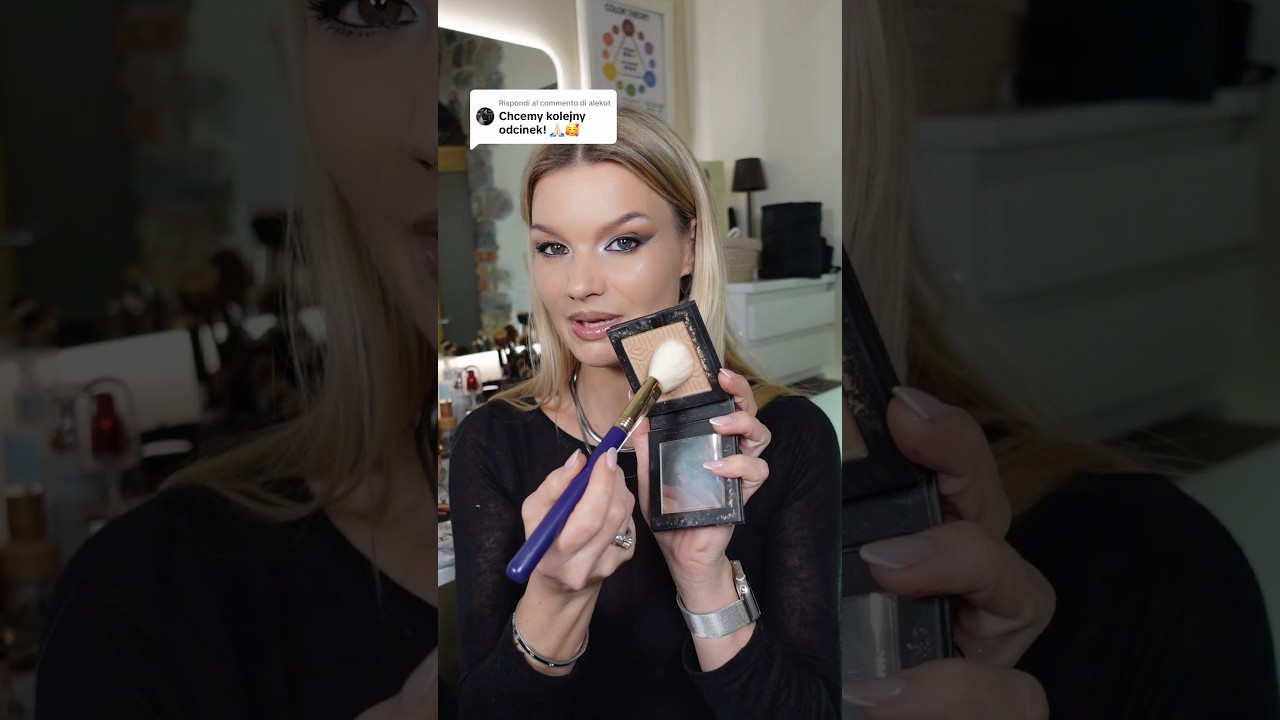 Jak nakładać bronzer na sucho #tutorial #porady #makijaz #bronzer #krokpokroku #porady