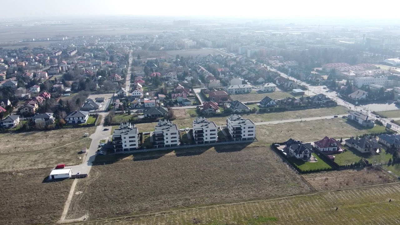 Dron Dji Mavic Mini - Panorama Ożarowa Mazowieckiego okolice Dmowskiego (2020 rok)