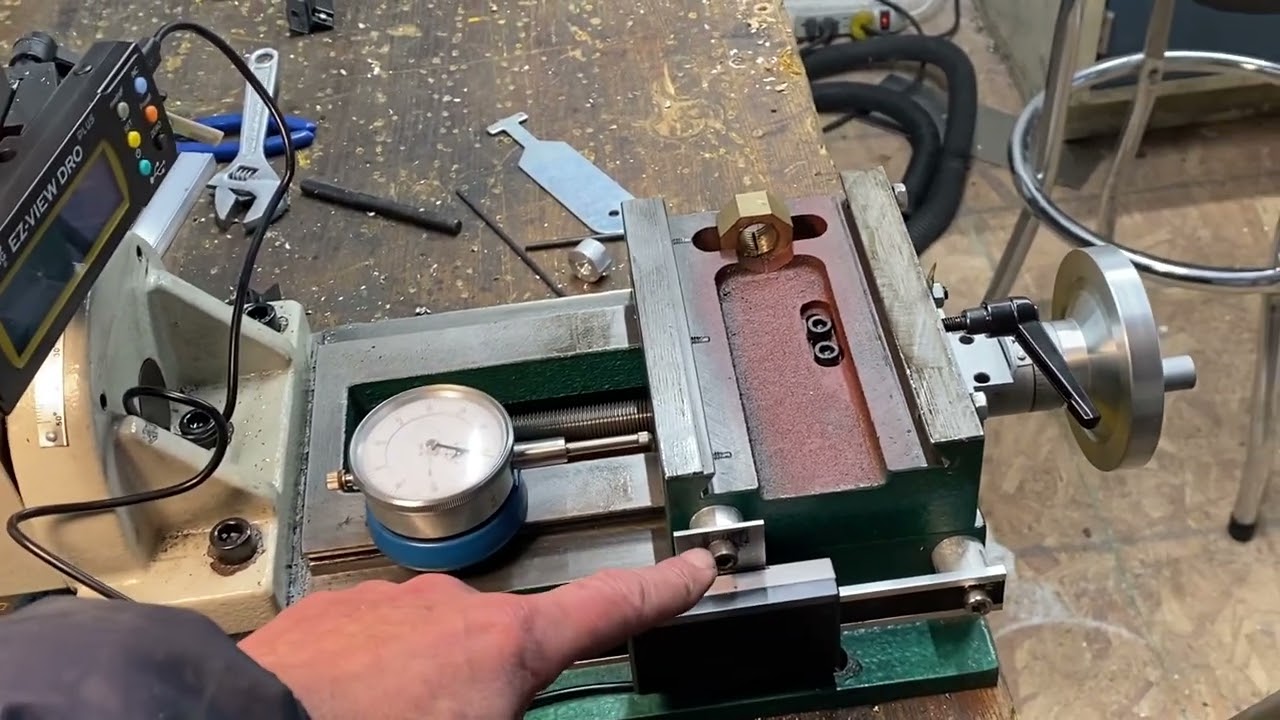 Igaging DRO install on the mini mill.
