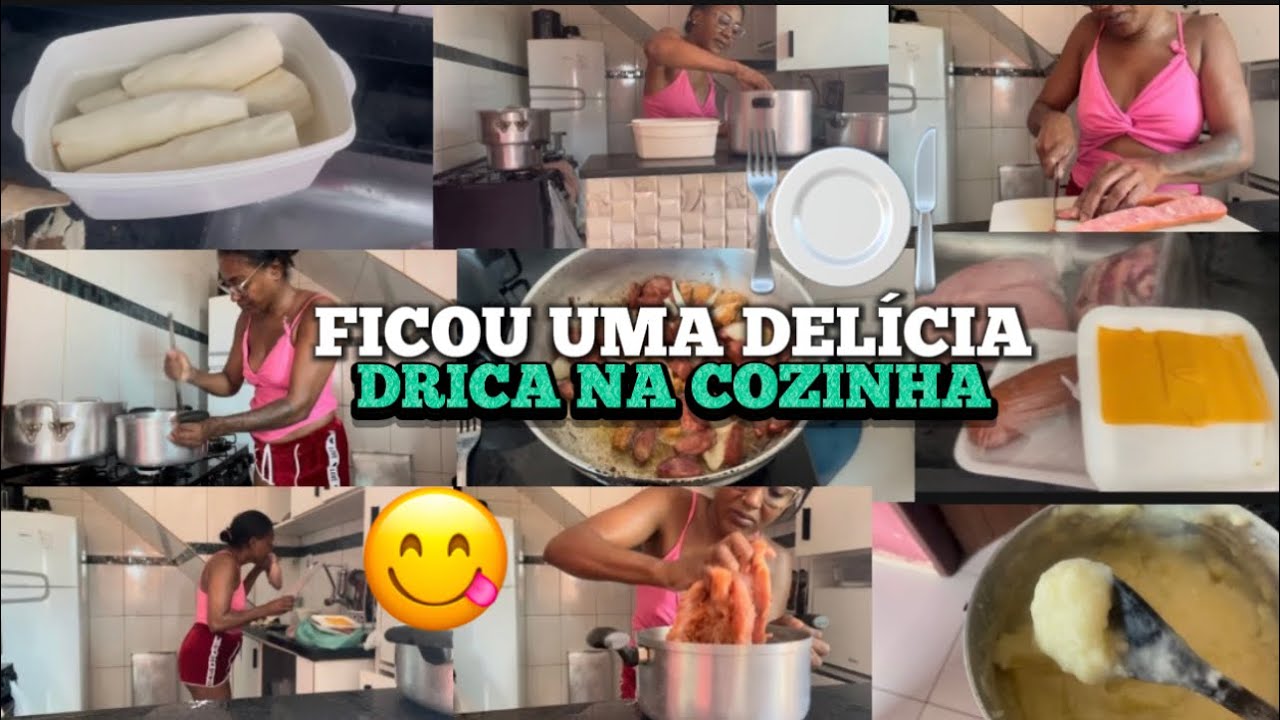 ALMOÇO QUEBRA GALHO| FICOU UMA DELÍCIA 😋🤤 DRICA NA COZINHA 