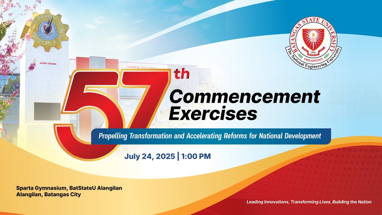 57th Commencement Exercises July 24, 2025 PM