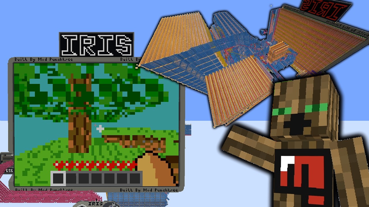 Я построил САМЫЙ БОЛЬШОЙ редстоун-компьютер в Minecraft. [Документальный фильм IRIS]