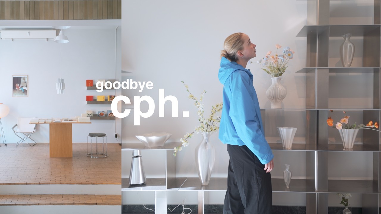 My last days in Copenhagen | shops, 30km run, food, dates & moving to Asia