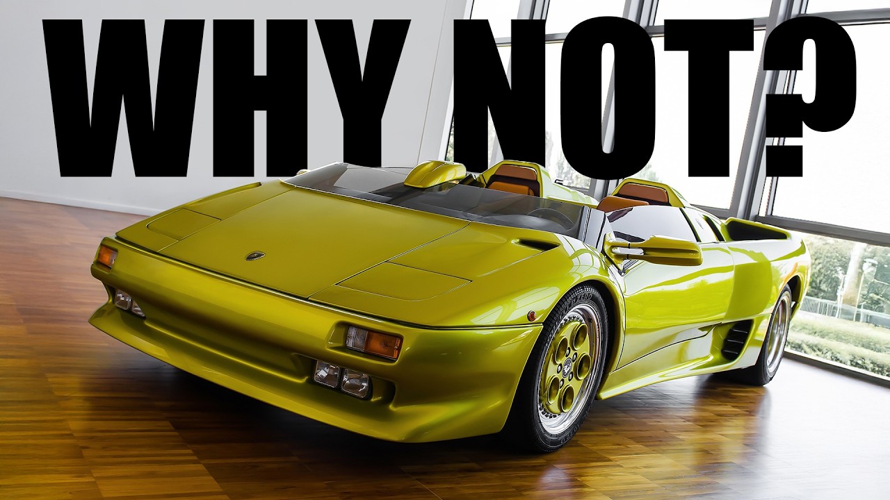 Прототип Lamborghini Diablo Roadster: кабриолет, раскрывший хаос в компании Lamborghini.