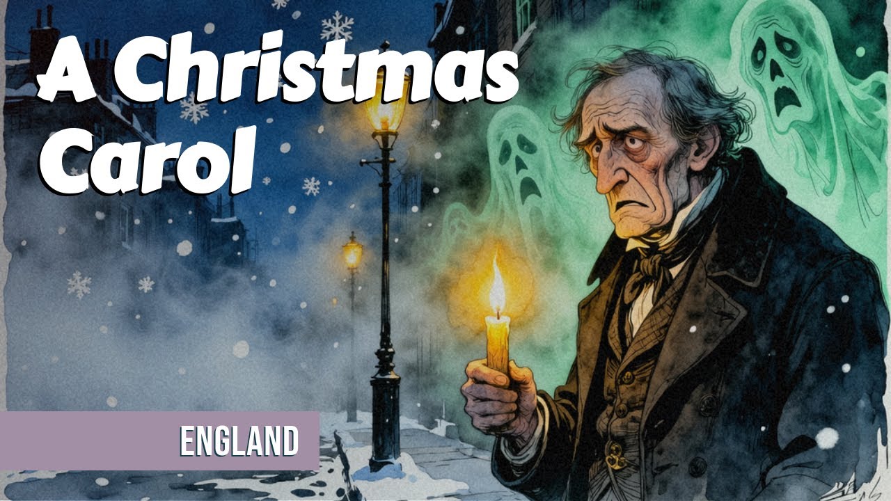 A Christmas Carol (Charles Dickens) | A Heartwarming Illustrated Family Holiday Story for Sleep
