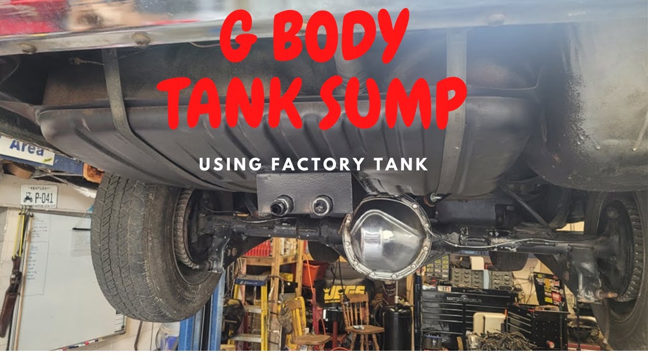 HOW TO SUMP A G BODY FUEL TANK