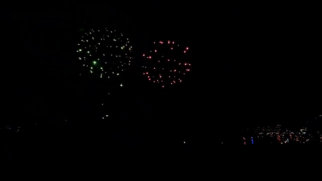 Fuochi d'artificio Isola Comacina  2025 parte 1