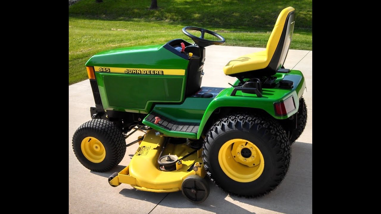 Deere 445, 455 Riding Mower Tribute & Ownership Tips