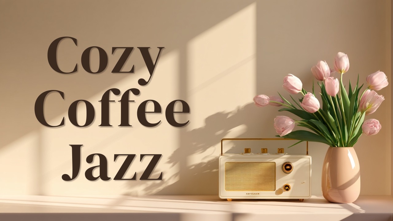 Radio and Flowers in Light | Cozy Jazz for Reading