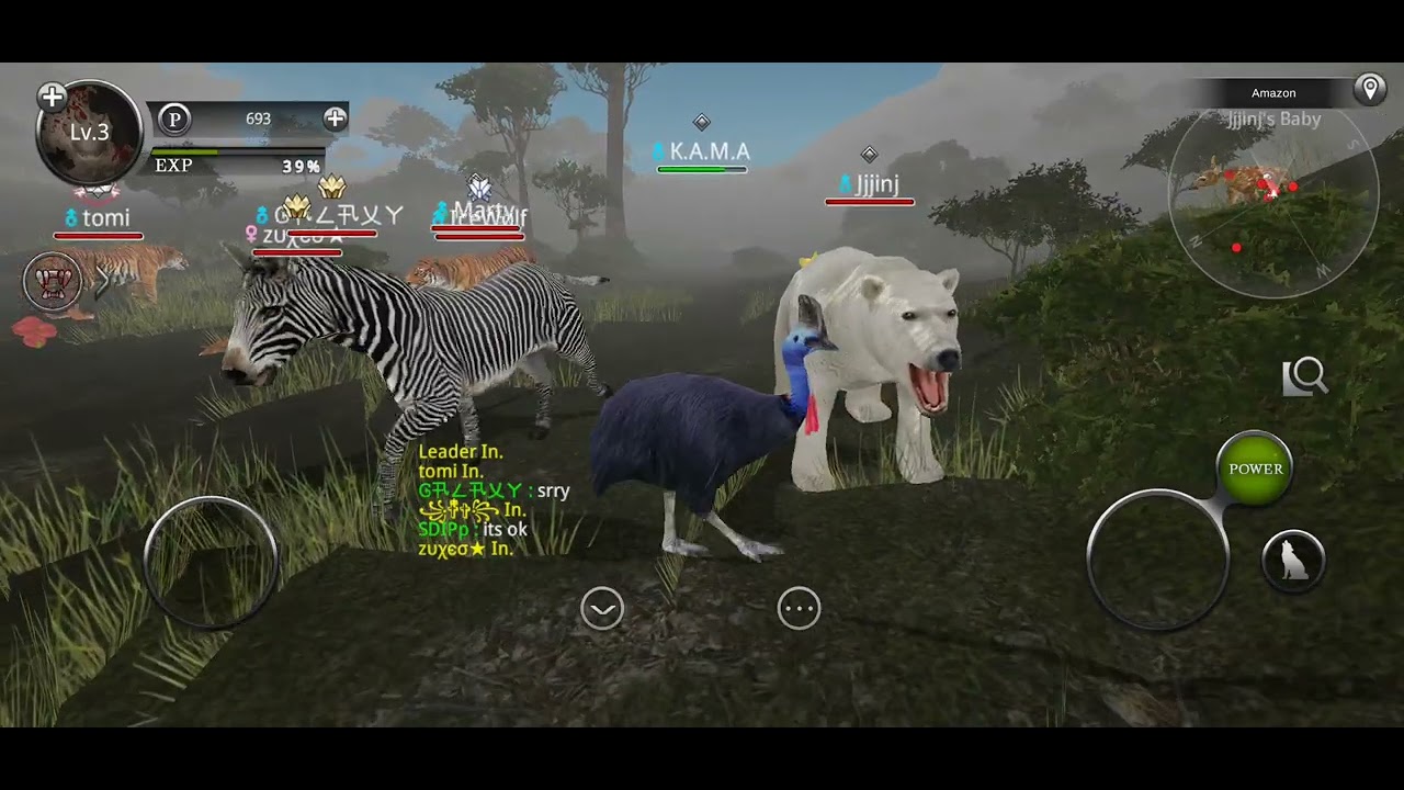 Wild animals online Southern Cassowary simulator