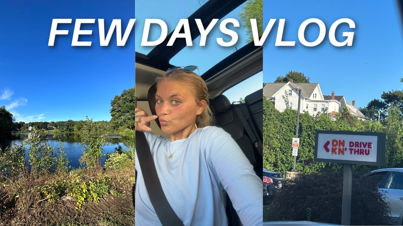 FEW DAYS VLOG: gloomy days in boston, target haul, running & more