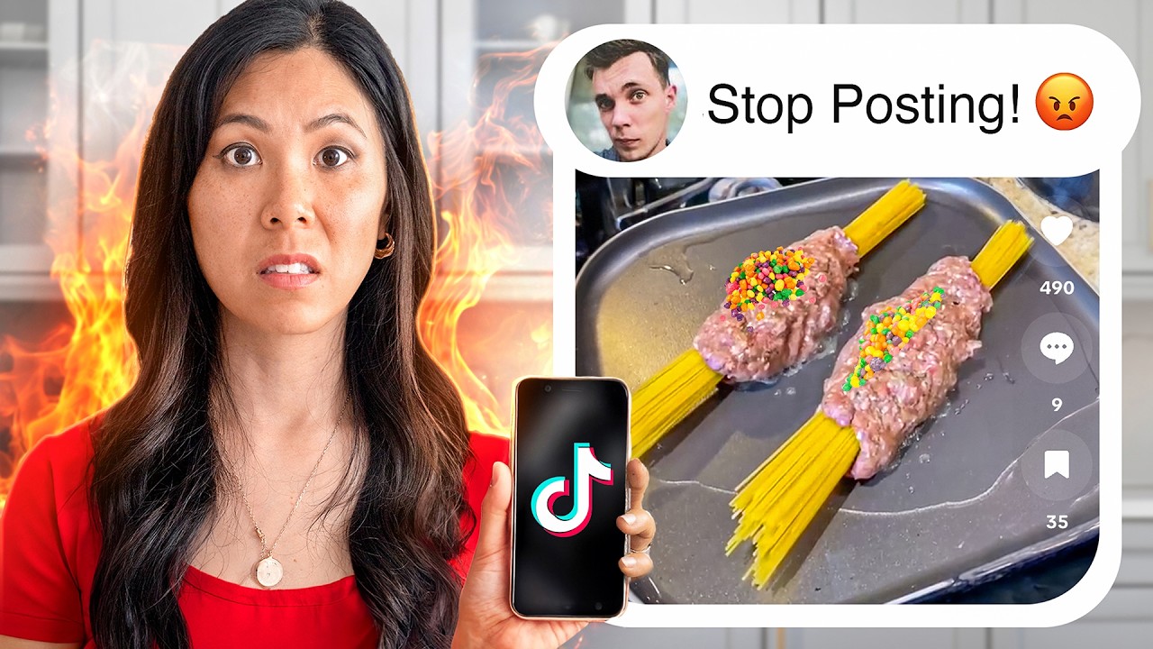 I Tested the Most RAGE BAIT TikTok Recipes 😈