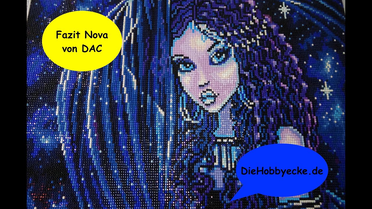 Diamond Painting/Fazit fertige Nova von DAC #diamondartclub