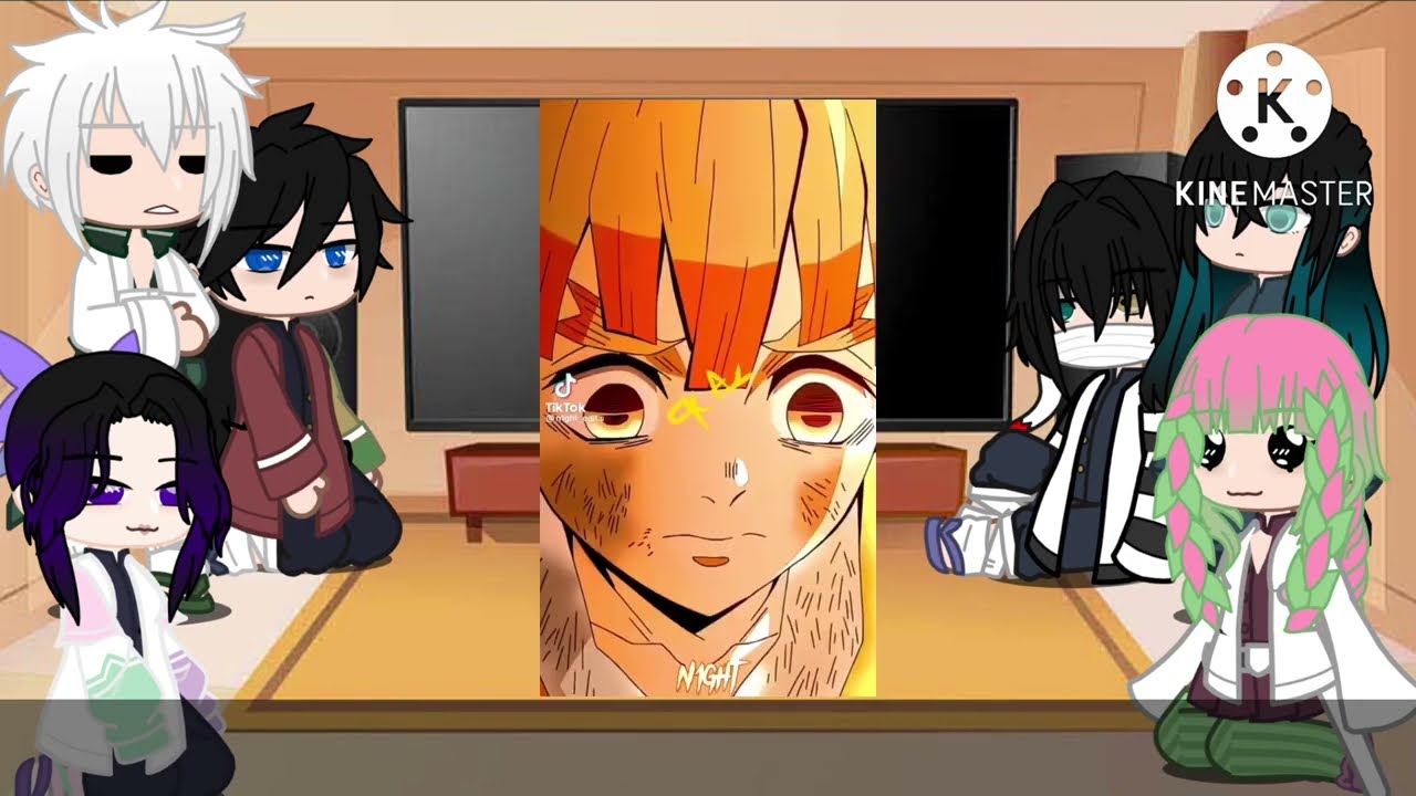 ✨ Hashira&rsquo;s react to Zenitsu, Tiktok -- Gacha Club -- Demon Slayer -- Hashiras react Compilation ✨