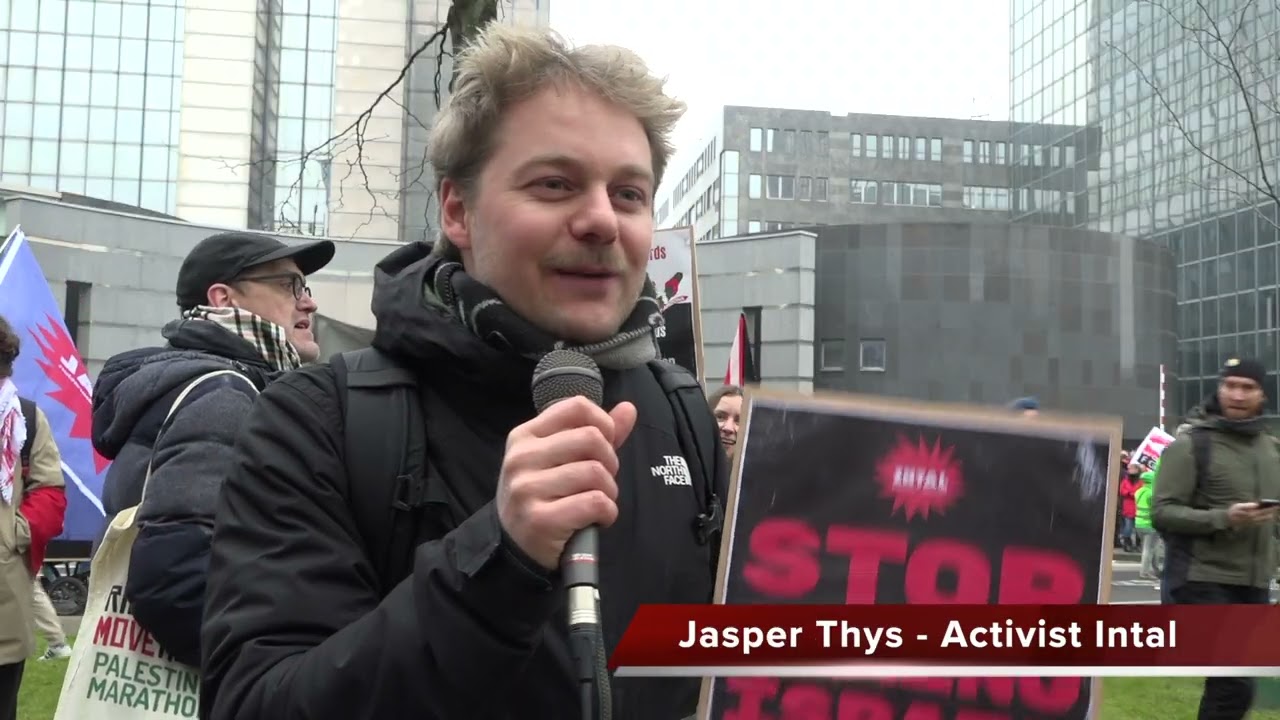 Brussel zag vanmorgen 60.000 betogers, waaronder de vredesbeweging!