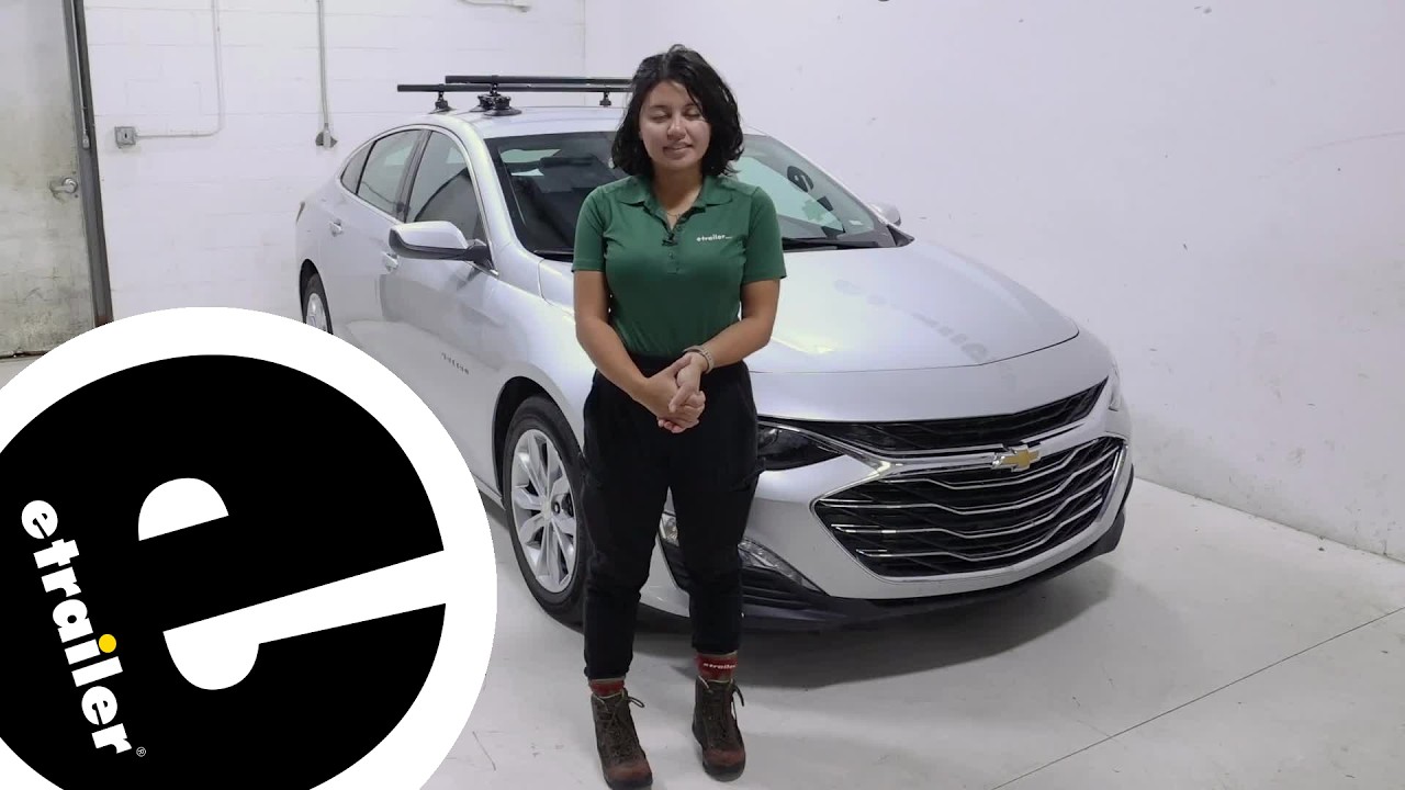 etrailer | Installing the SeaSucker Monkey Bars Roof Rack on your 2022 Chevrolet Malibu