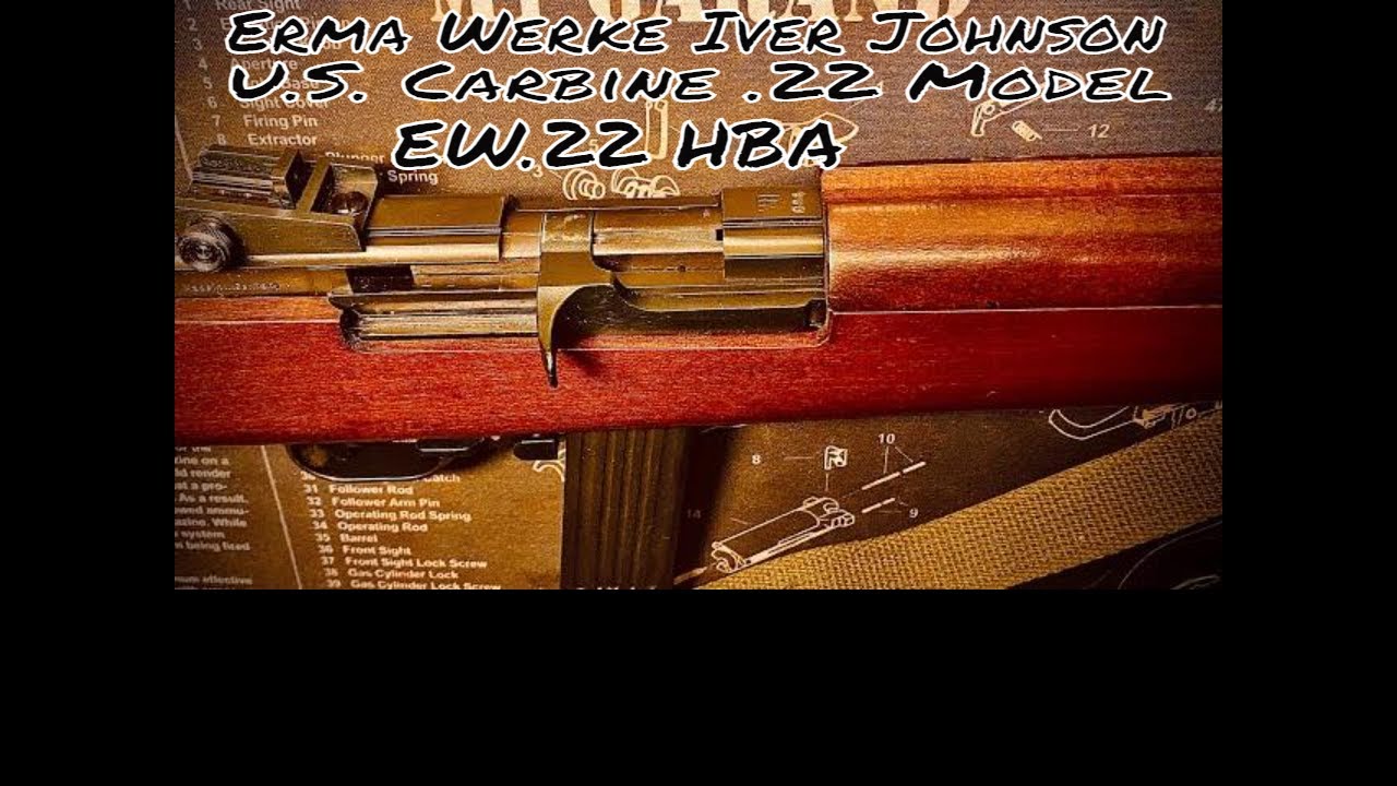 Карабин Эрма Верке Айвер Джонсон, США, .22, модель EW.22 HBA