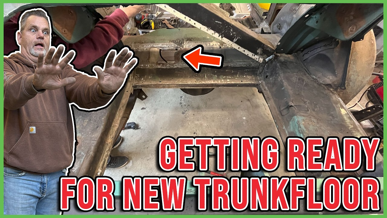 Getting READY For TRUNK Floor - 1969 Super Cobra Jet Mustang | Bloated Toad
