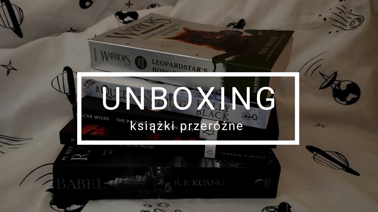 UNBOXING - książki przeróżne