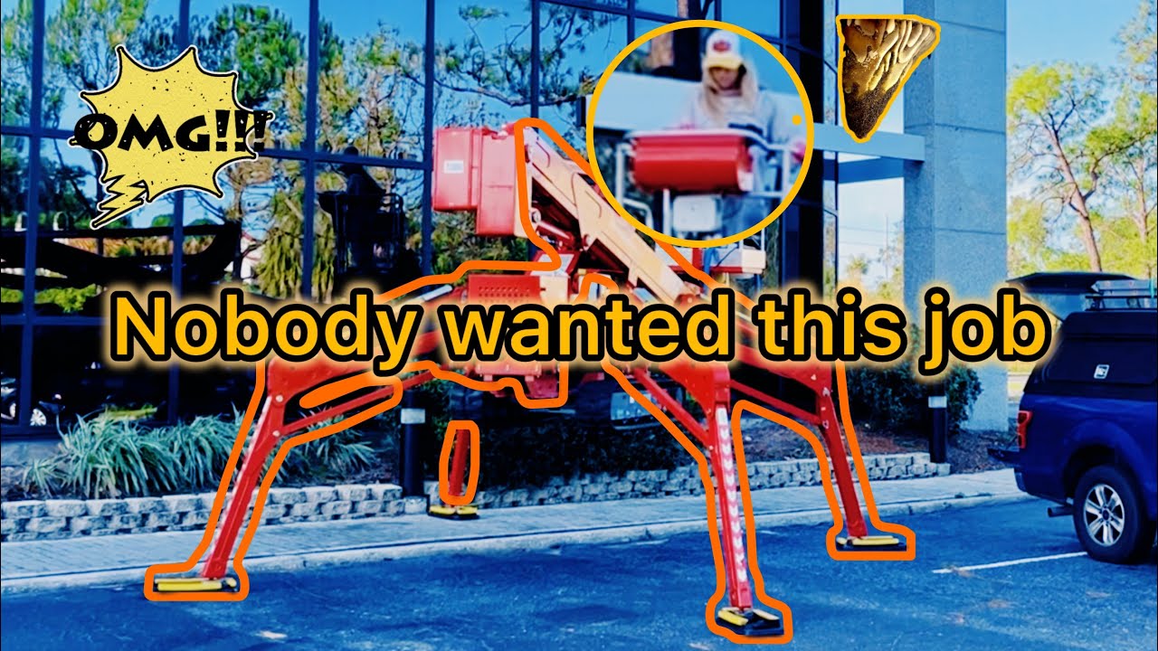 Three beekeepers turned this job down!