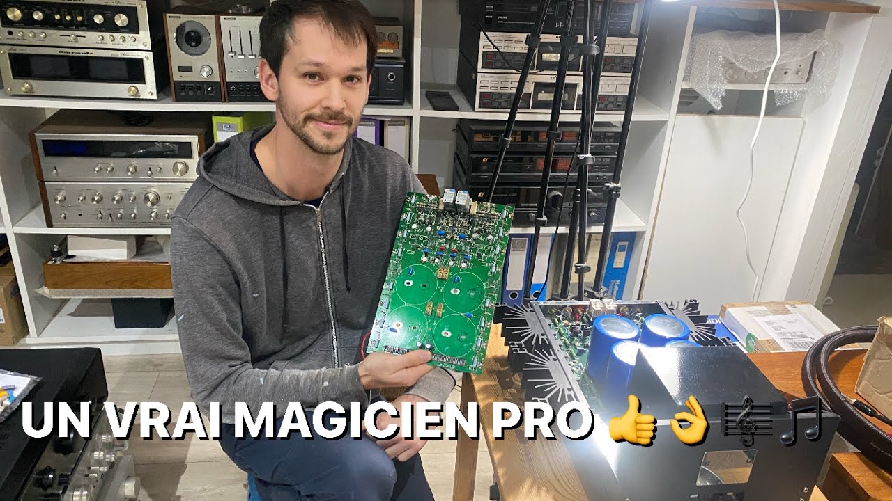 UN VRAI PRO DE LA RÉPARATION ➡️ JULIAN M’A ENCORE FAIT UN SUPER TAF 💪 HI-FI VINTAGE 😍