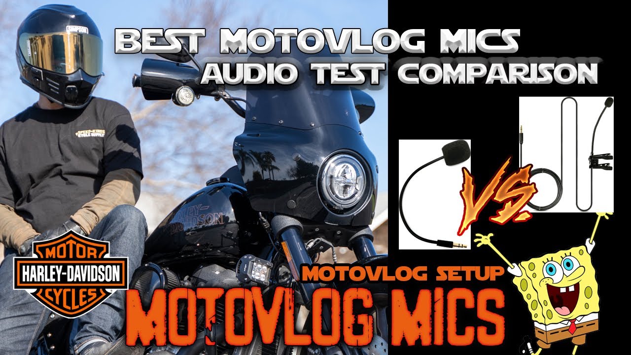 Best Microphone for Motovlogging that won't Break the Bank - Motovlog Setup