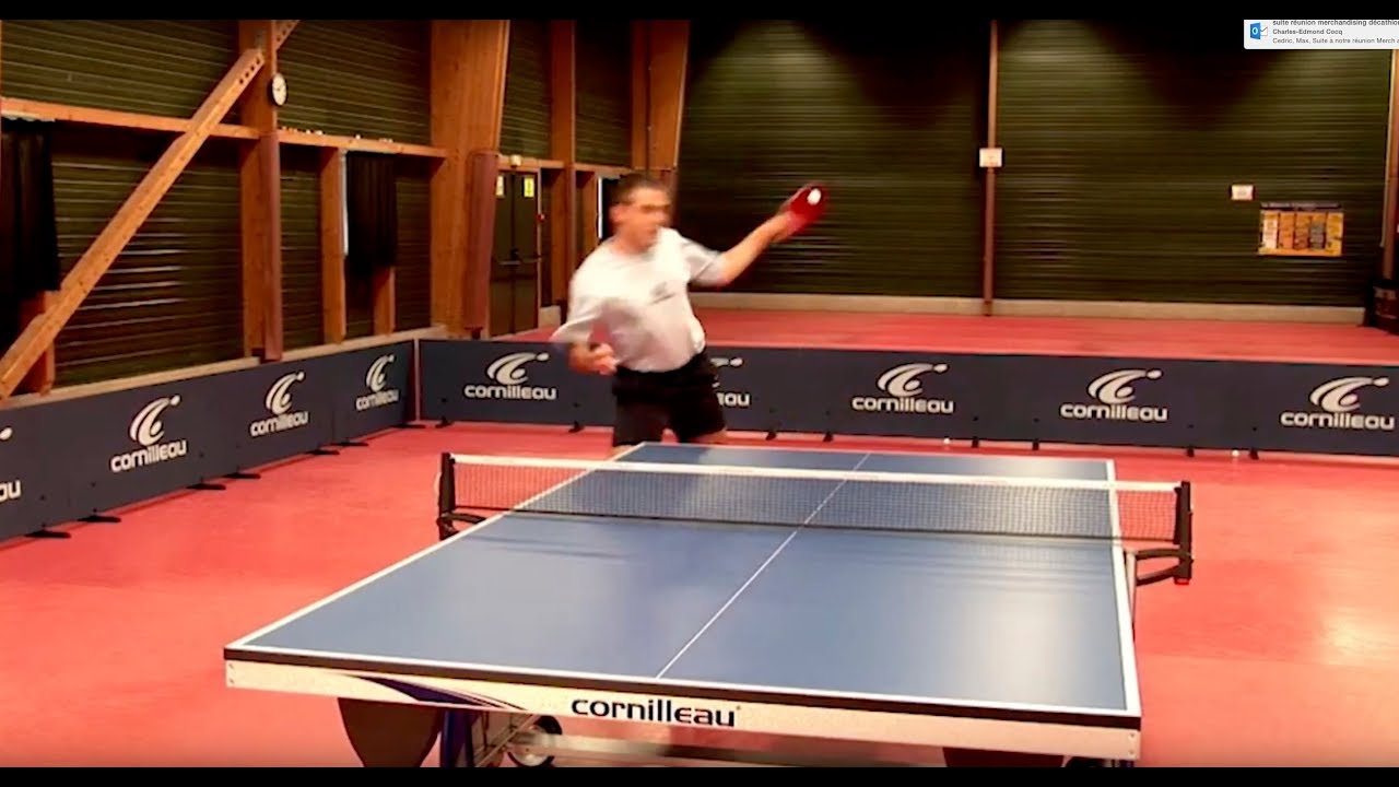 Exercices pour performer au tennis de table : Les frappes