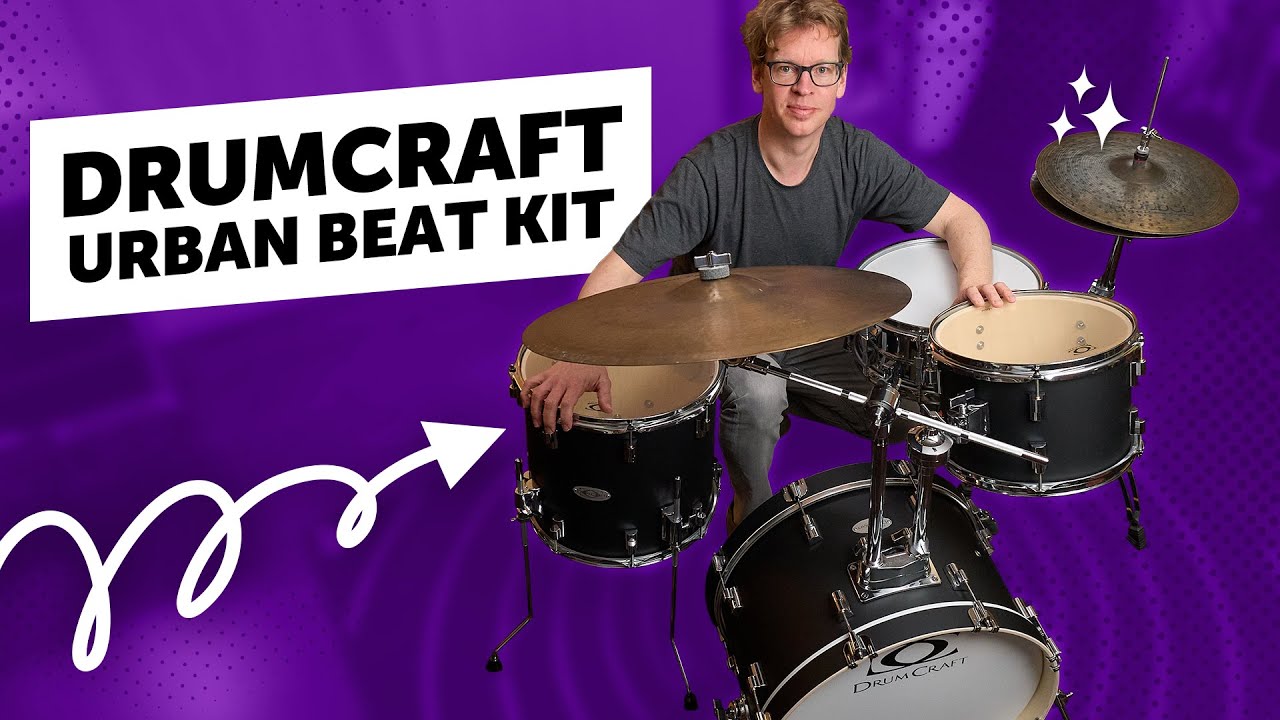 Affordable Three-Piece Kit: DrumCraft Urban Beat | Sound Demo & Review
