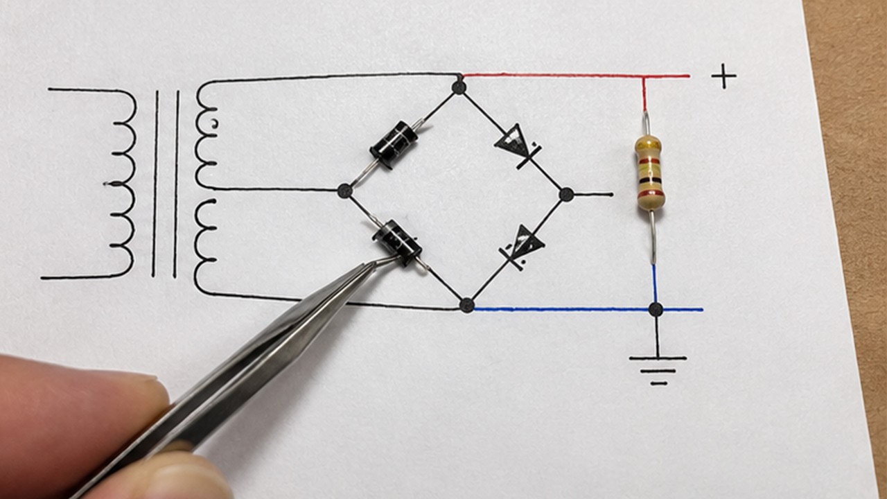 You Won&rsquo;t Believe How This Full Wave Rectifier Doubles Frequency! ⚡