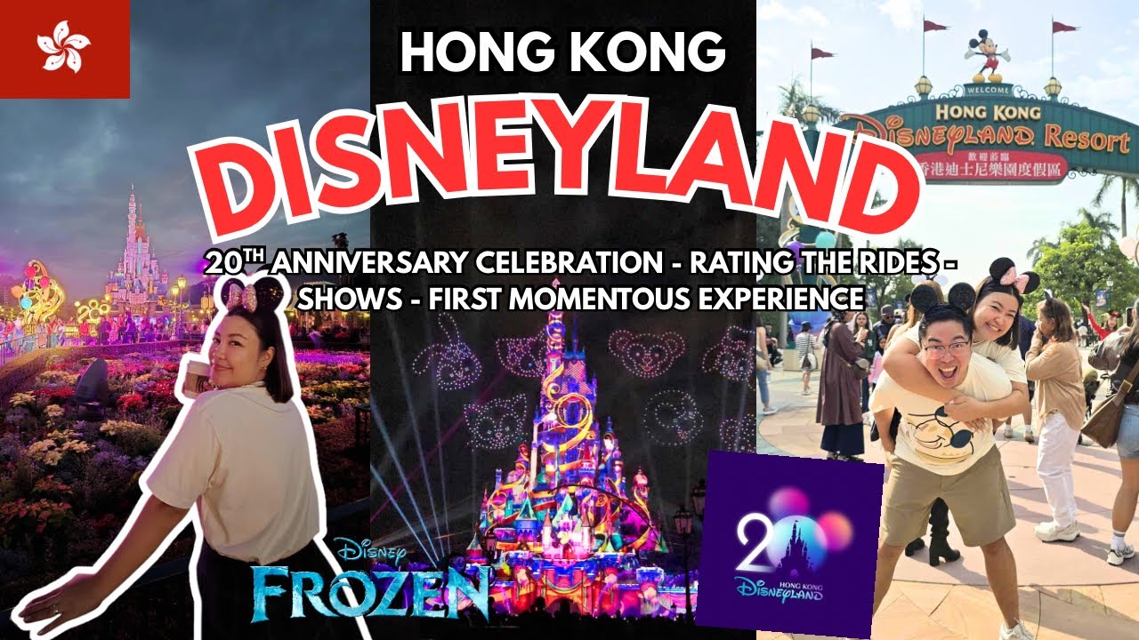 Hong Kong Disneyland Guide🇭🇰:Rating Rides, Shows & Our First Magical Momentous Experience| kriserika