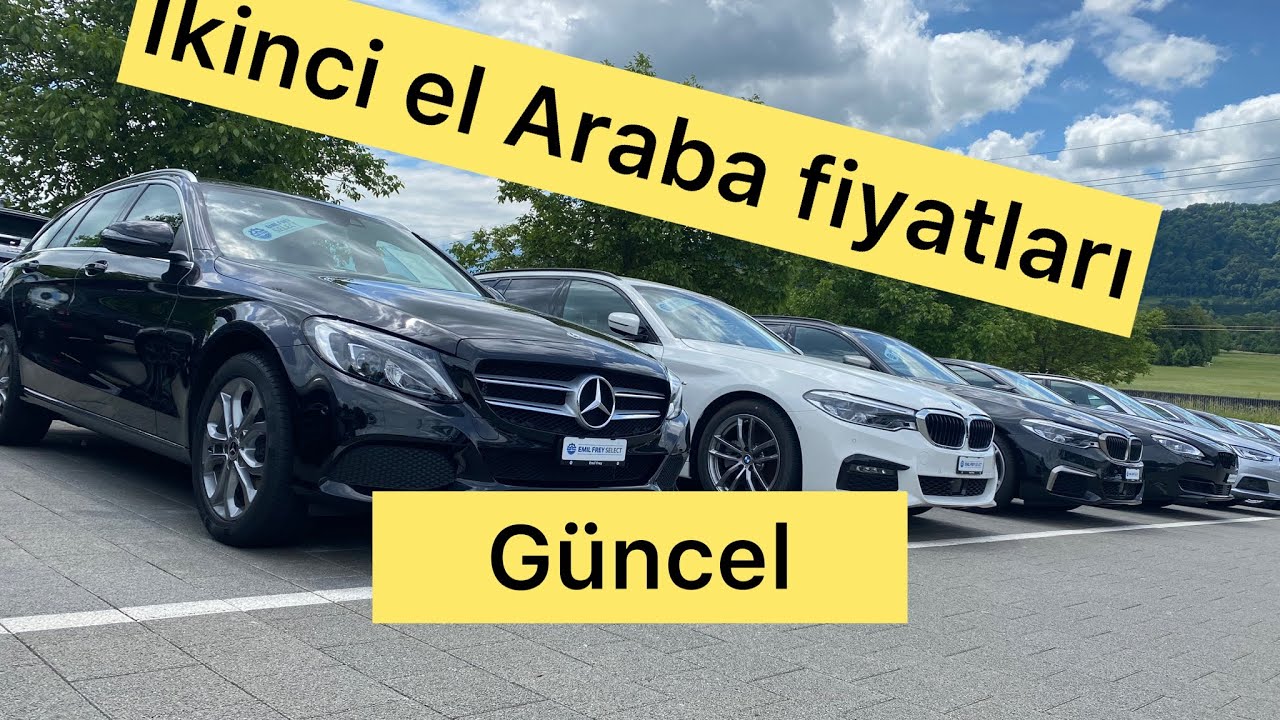 Isvicre`de Güncel Ikinci el Araba Fiyatlari