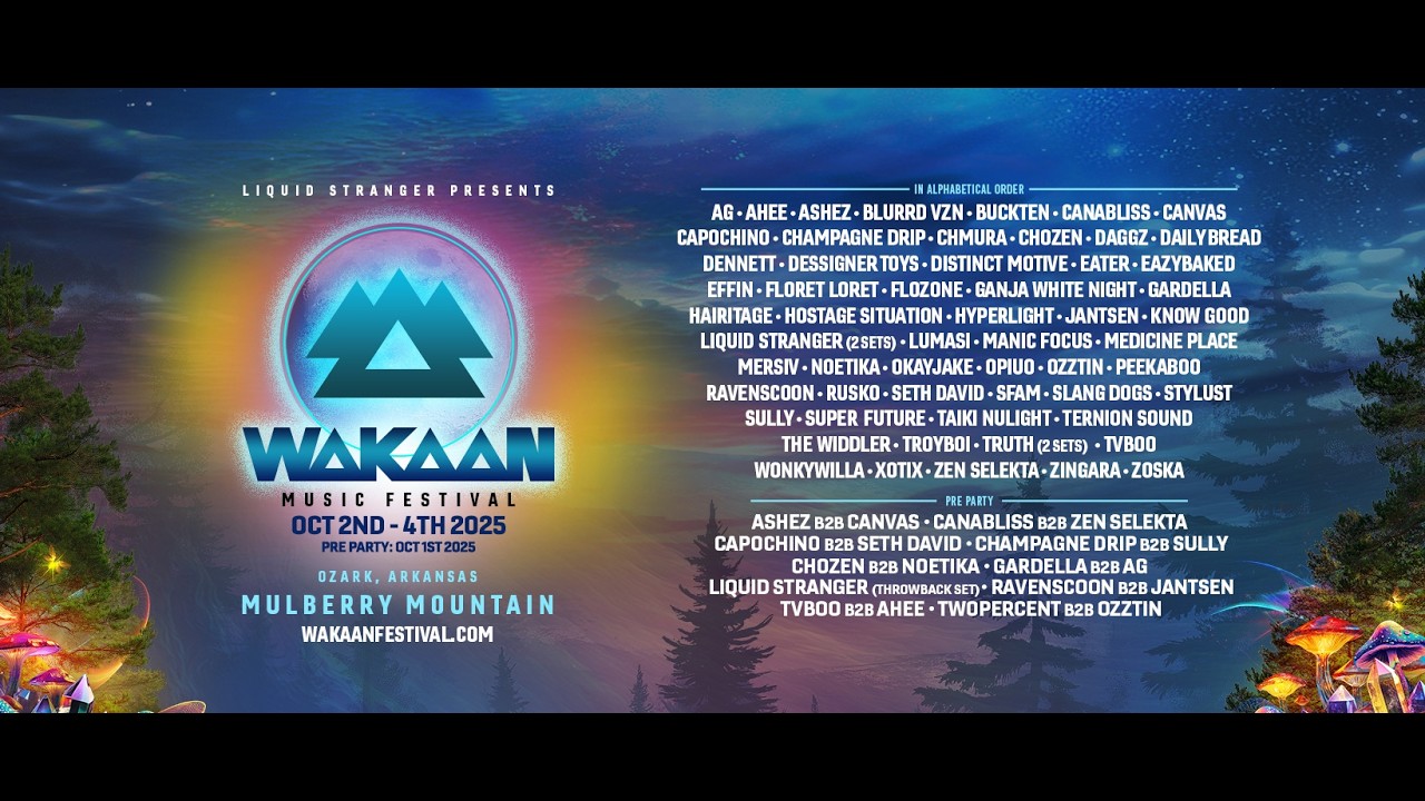 Distinct Motive @ Wakaan Festival, Ozark, AR 10.3.25