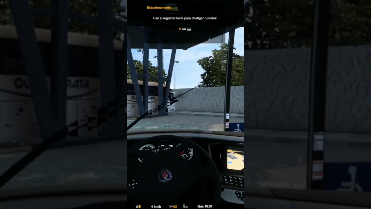ETS 2 MOD BUS G8 1800DD 15M SCANIA - MAPA EAA 1.45 #shorts