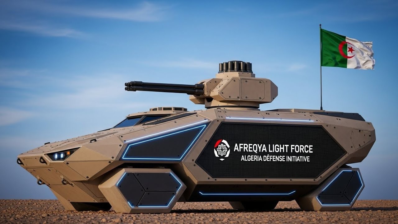 سلاح الجزائر السري بالليزر ⚡🇩🇿 | نظام Afreqya Light Force الذي يرعب الطائرات المسيّرة