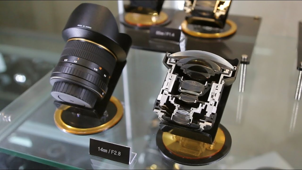 Visiting Samyang Optics' lens factory, South Korea