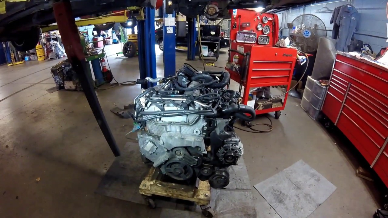 Buick Regal 2.0 Turbo Engine Removal