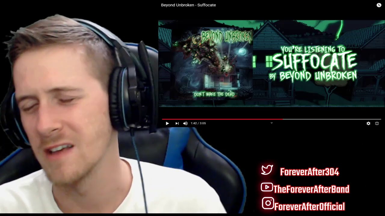 Back with more ~~ Beyond Unbroken - Suffocate (Video Reaction) ForeverAfterReacts