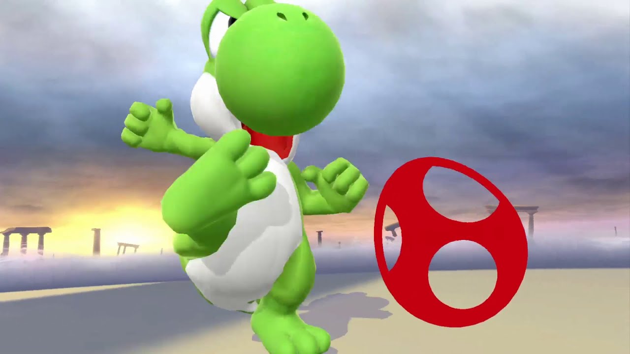 Smash Wii U Mods - Barefoot Yoshis