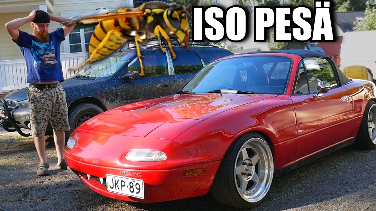 YLI 20 AMPIAISTA AUTOSSA *KUUMOTTAA*